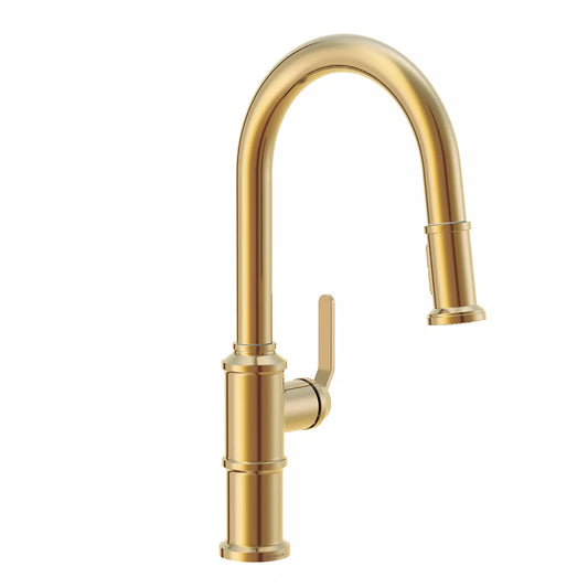 Kinzie 1.75 GPM Single Hole Pull Down Kitchen Faucet