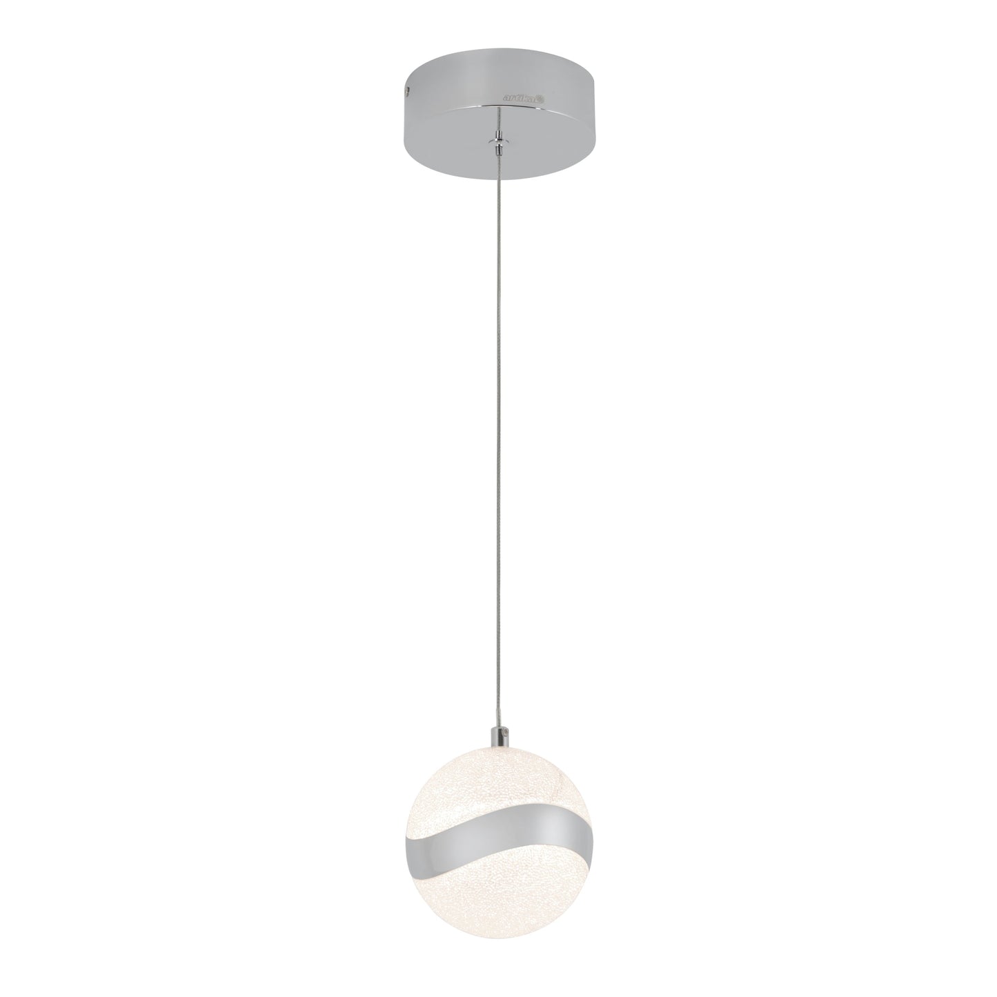 Wavey LED pendant light