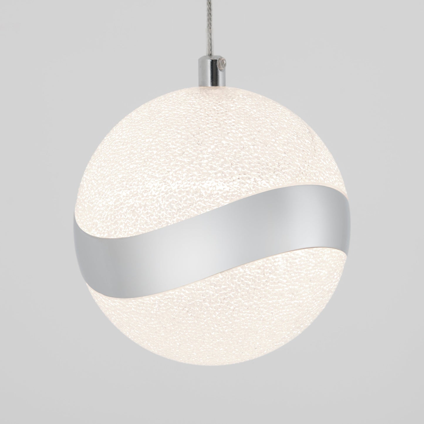 Wavey LED pendant light
