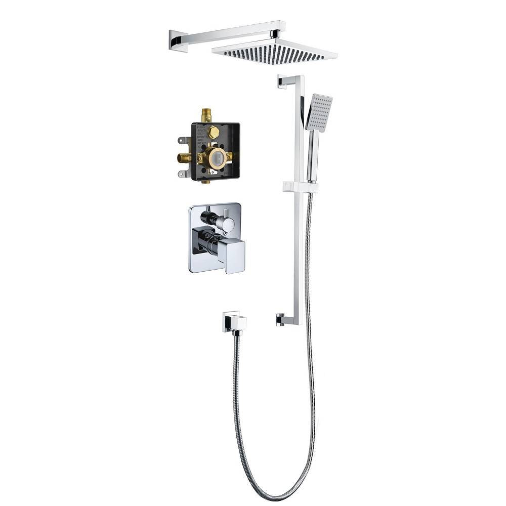 Big Sur 2-way Shower Set Chrome