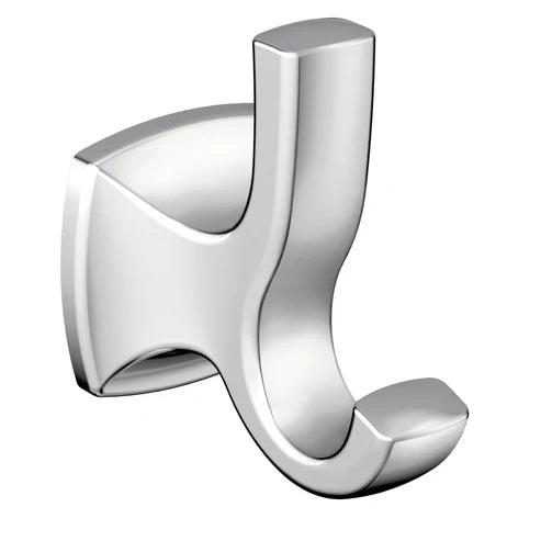 Voss Double Robe Hook - Chrome