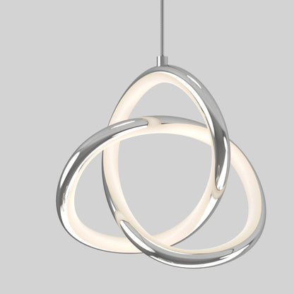 Zephyr 3-light LED pendant