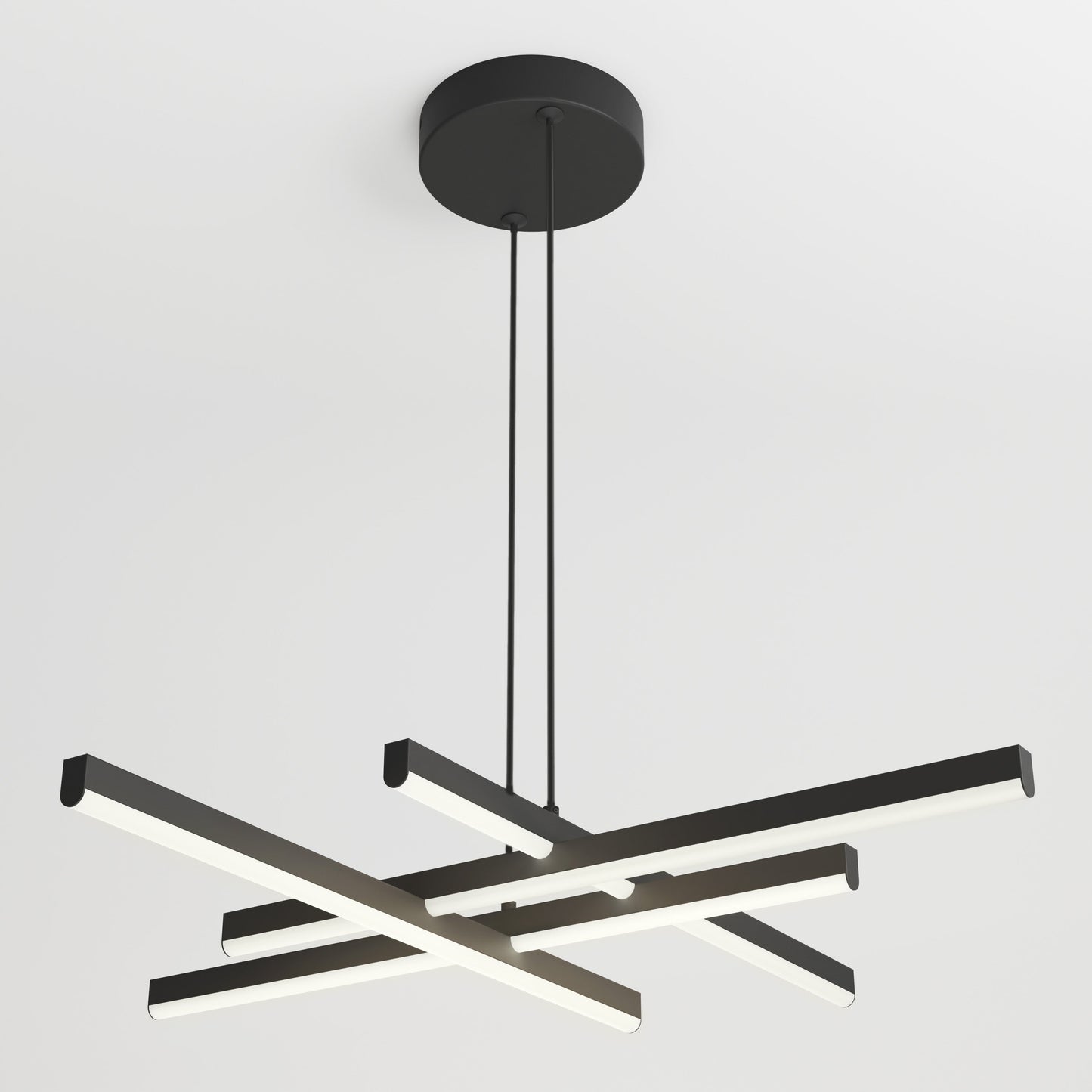 Grid LED pendant light
