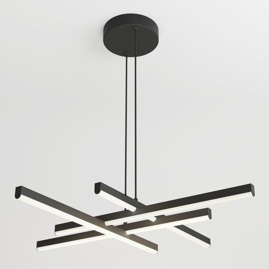 Grid LED pendant light