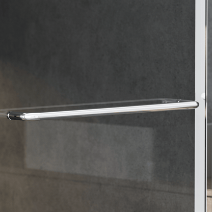 Semi-frameless Bypass Sliding Shower Doors
