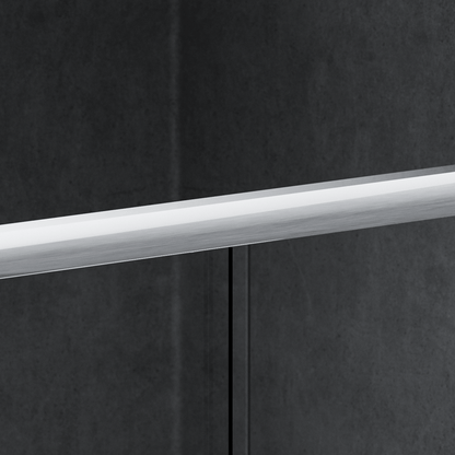 Semi-frameless Bypass Sliding Shower Doors