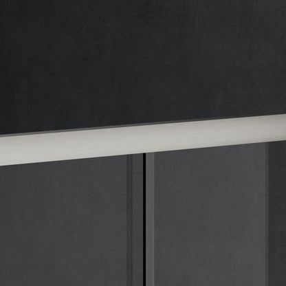 Semi-frameless Bypass Sliding Shower Doors
