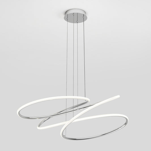 Swirl Butterfly LED contemporary pendant light 3 CCT