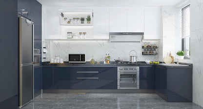 Kitchen Cabinet 19 Glossy White CabinetsRus