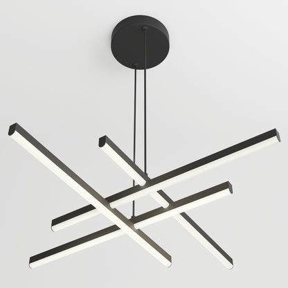 Grid LED pendant light