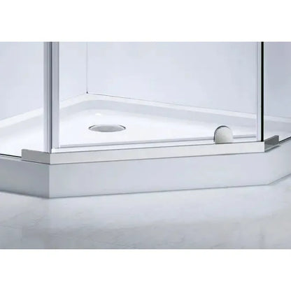 Semi-frameless Neo-angle Pivot Shower Enclosures