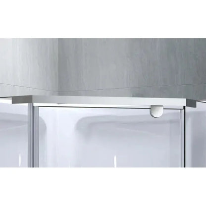 Semi-frameless Neo-angle Pivot Shower Enclosures