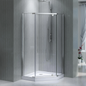 Shower Enclosure Semi-frameless Neo-Angle Pivot