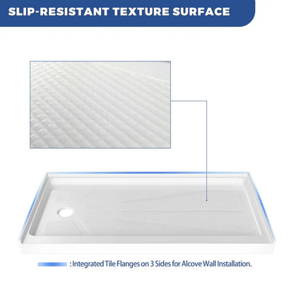 Rectangular Acrylic Shower Bases