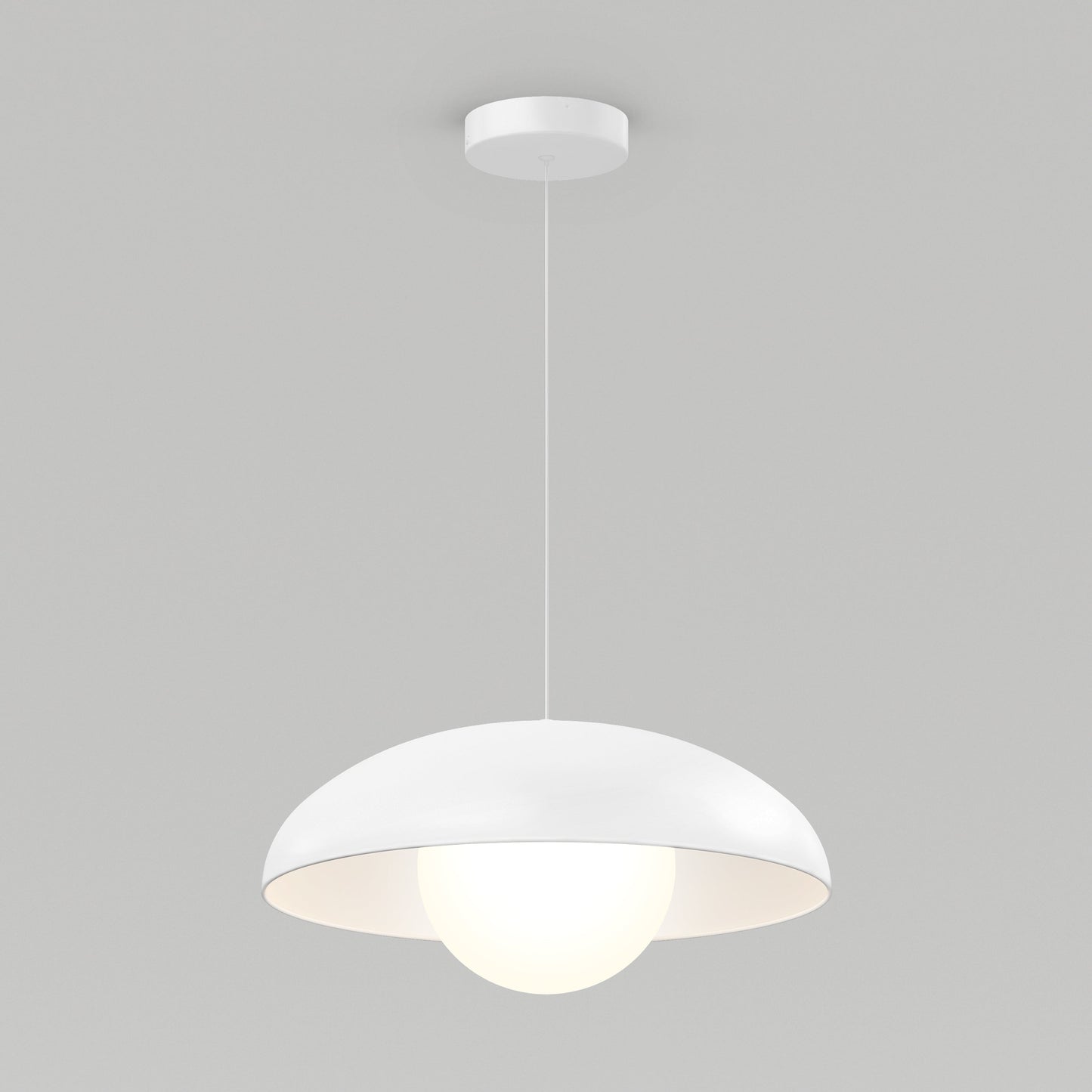Boden LED modern mid-century pendant light 3 CCT