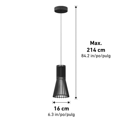 Kiyo modern LED pendant 3 CCT