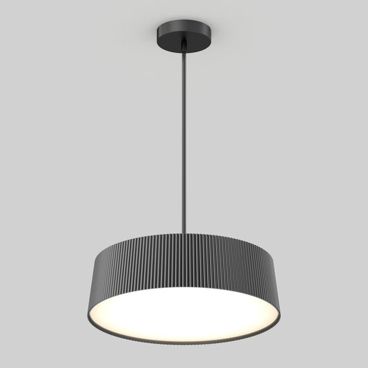 Groove Drum LED contemporary pendant light 3 CCT