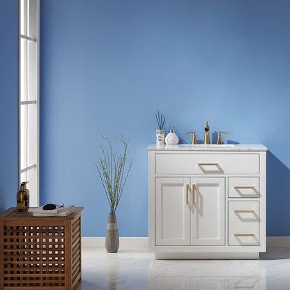 Ivy 36" Single Bathroom Vanity Cabinet Only