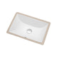 Under Counter Rectangle Ceramic Basin with Overflow CUSN015000
