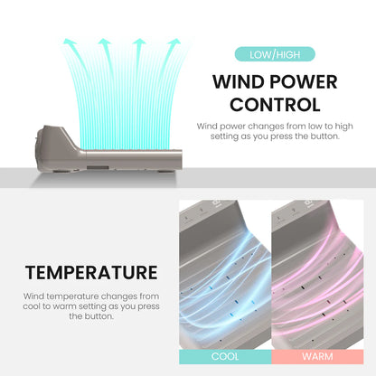 Foot & Body Dryer - Gray