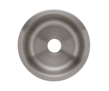 AS107 17.64″ Diameter x 7″  22G  Single Bowl Undermount Builder Stainless Steel Bar Sink