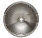 AS209 16.25″ Diameter x 7″  20G  Single Bowl Vessel Deluxe Stainless Steel Bathroom Sink