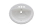 AS2108 20″ x 17″ x 7″  Topmount Lavatory Porcelain Sink (8″ Centerset)