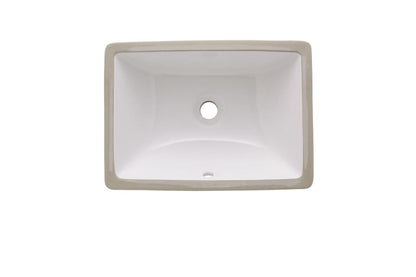 AS222 18″ x 13″ x 7.25”  Undermount Lavatory Porcelain Sink