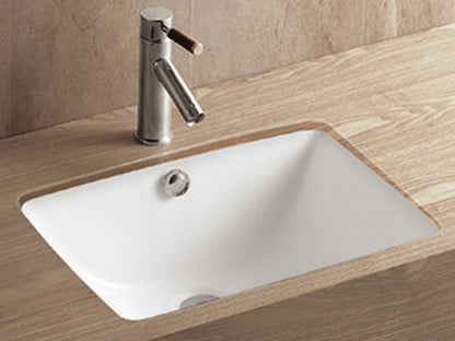AS222 18″ x 13″ x 7.25”  Undermount Lavatory Porcelain Sink