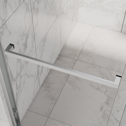 CS Series Semi Frameless Bypass Sliding Shower Doors