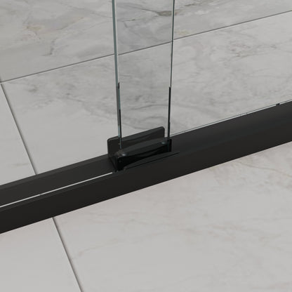 CS Series Semi Frameless Bypass Sliding Shower Doors