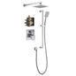 Big Sur 2-way Shower Set Chrome