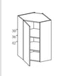 Cabinet 24 impress Wall Diagonal Cabinets