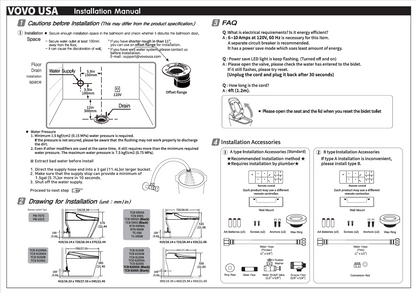 Toilet 3 Vovo TCB-8200SA (Black)