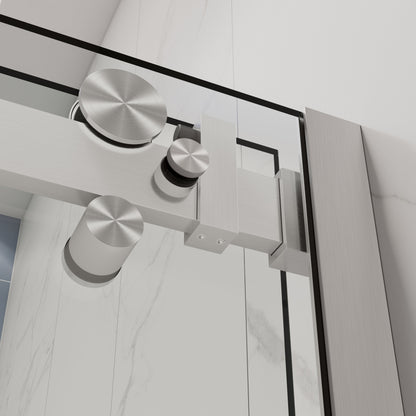 Frameless Single Sliding Shower Doors