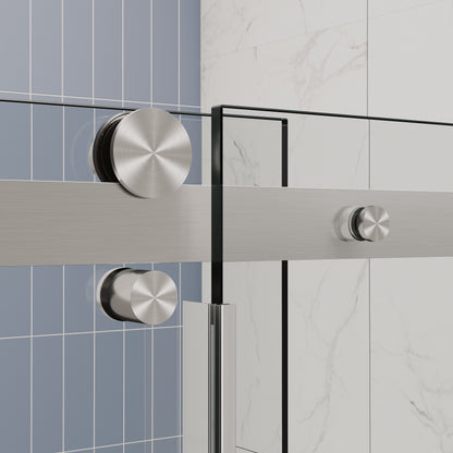 Frameless Single Sliding Shower Doors