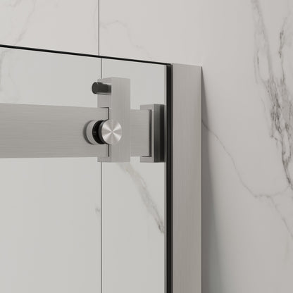 Frameless Single Sliding Shower Doors