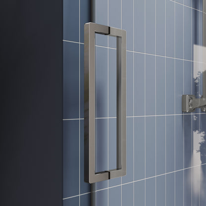 Frameless Single Sliding Shower Doors