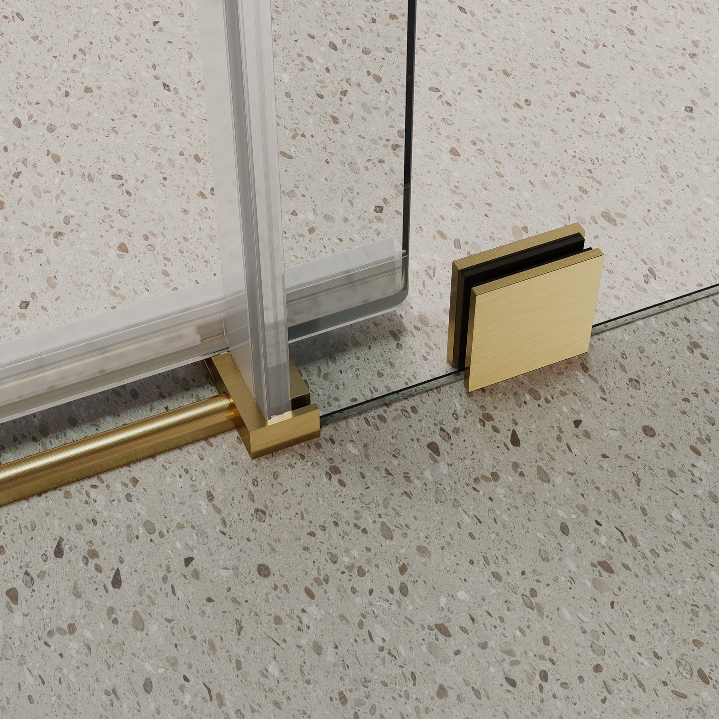 Frameless Single Sliding Shower Doors