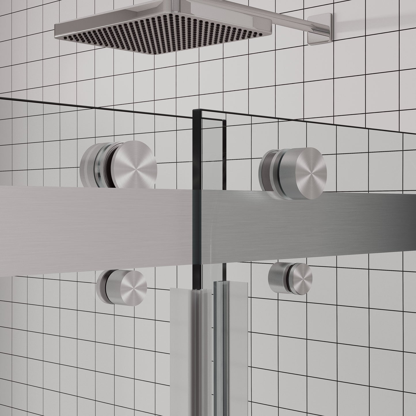 Premium Frameless Bypass Sliding Shower Doors