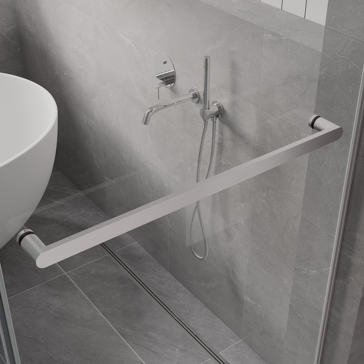 Premium Frameless Bypass Sliding Shower Doors
