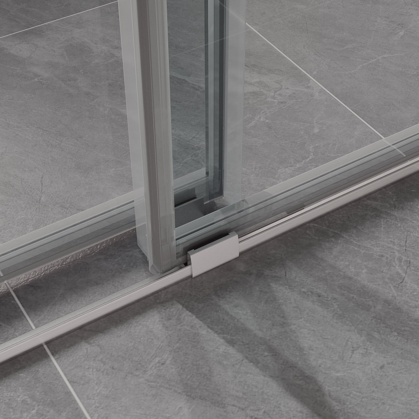 Premium Frameless Bypass Sliding Shower Doors