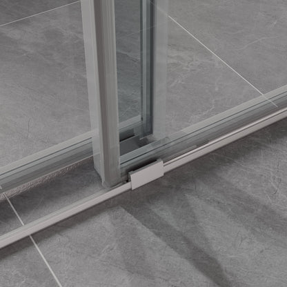 Premium Frameless Bypass Sliding Shower Doors