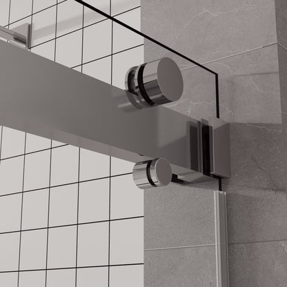 Premium Frameless Bypass Sliding Shower Doors