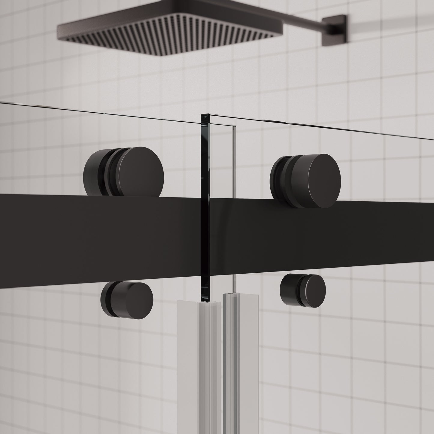Premium Frameless Bypass Sliding Shower Doors