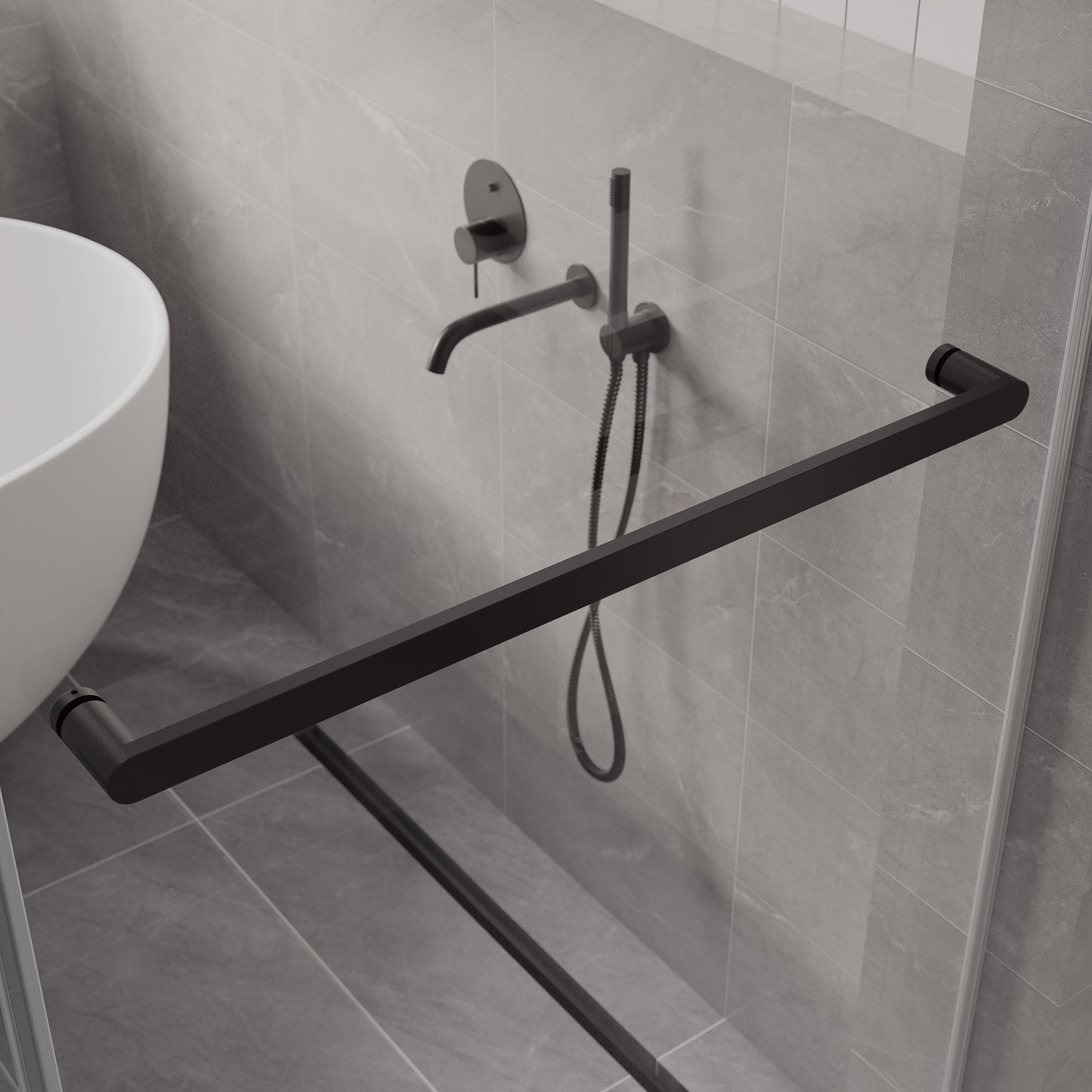Premium Frameless Bypass Sliding Shower Doors