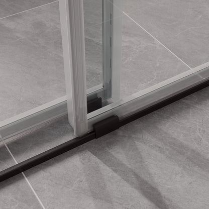 Premium Frameless Bypass Sliding Shower Doors