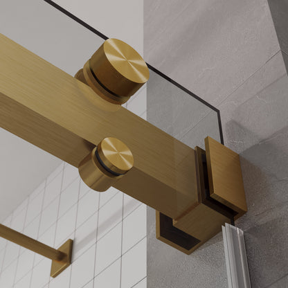 Premium Frameless Bypass Sliding Shower Doors