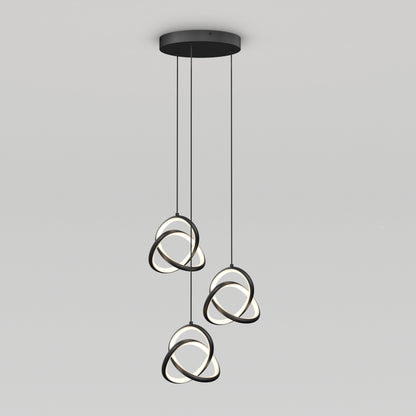 Zephyr 3-light LED pendant