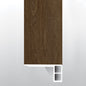 Abingdale ( FLUSH STAIR NOSE EASED EDGE [ Wood • Matte • Medium ] - LVT * LUXURY VINYL TRIM ) | 2 3/4" X 3/4" X 94"